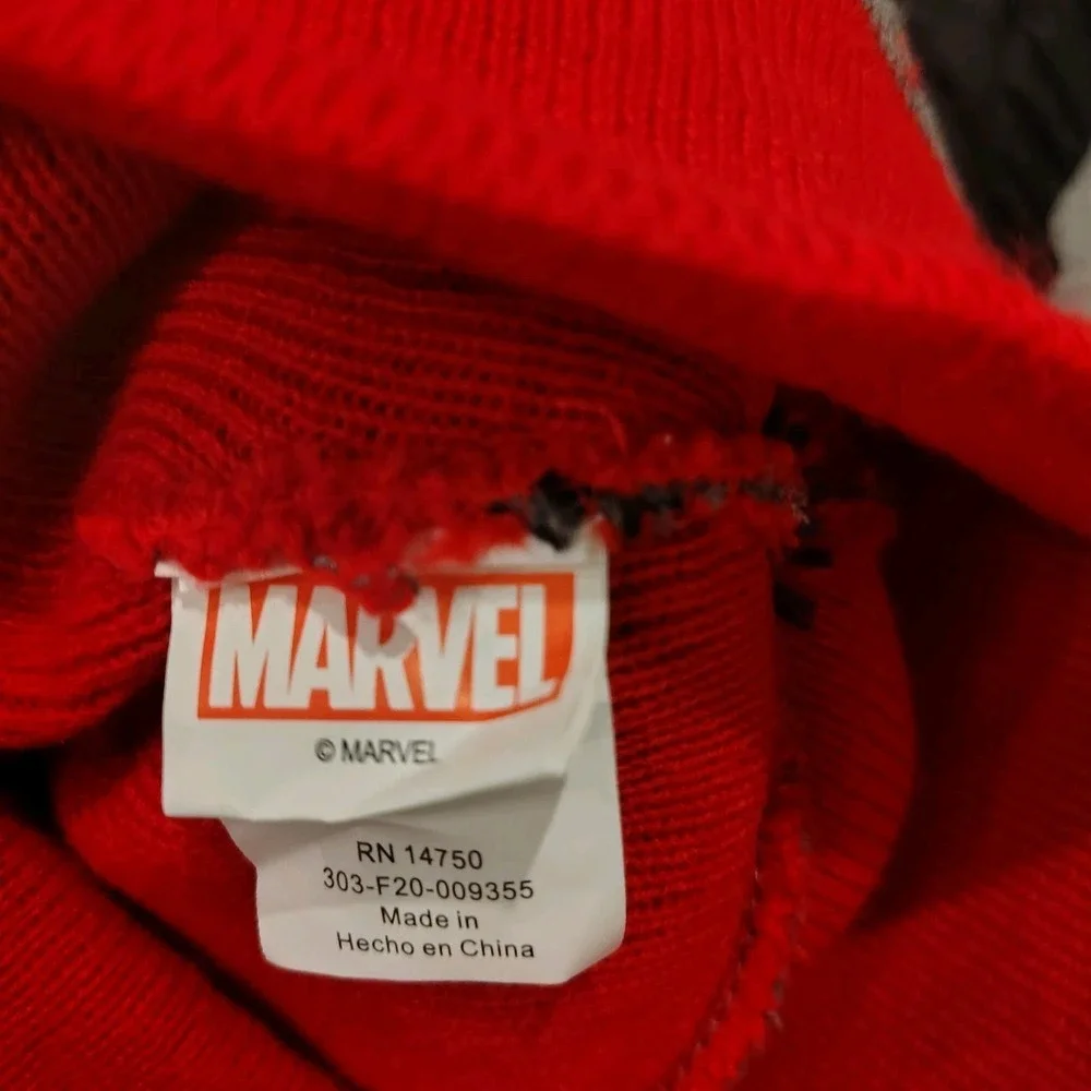 Marvel Comic Embroidered Logo Characters Cuff Beanie with Pom One‎ Size